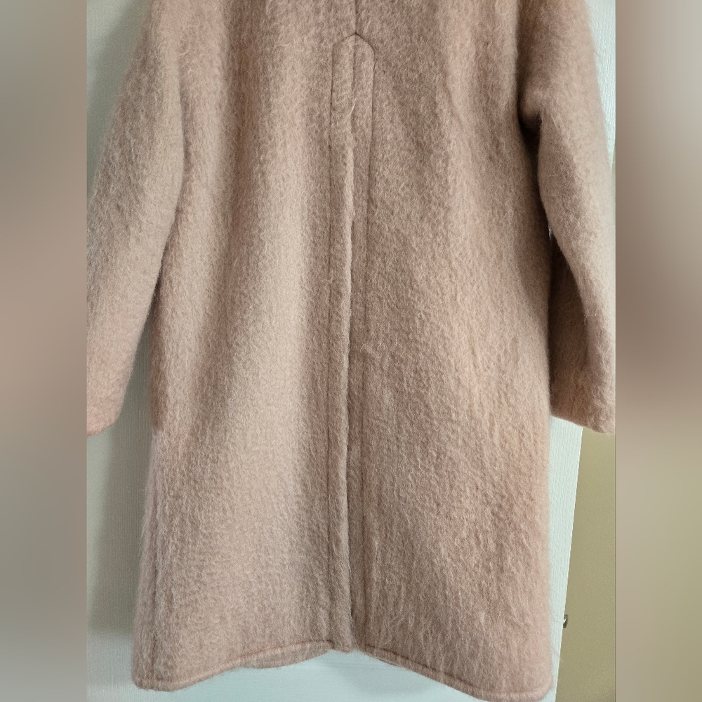 Elegant Pink Women's Coat - Picture 14 of 14